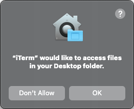 File Access Permission Prompt